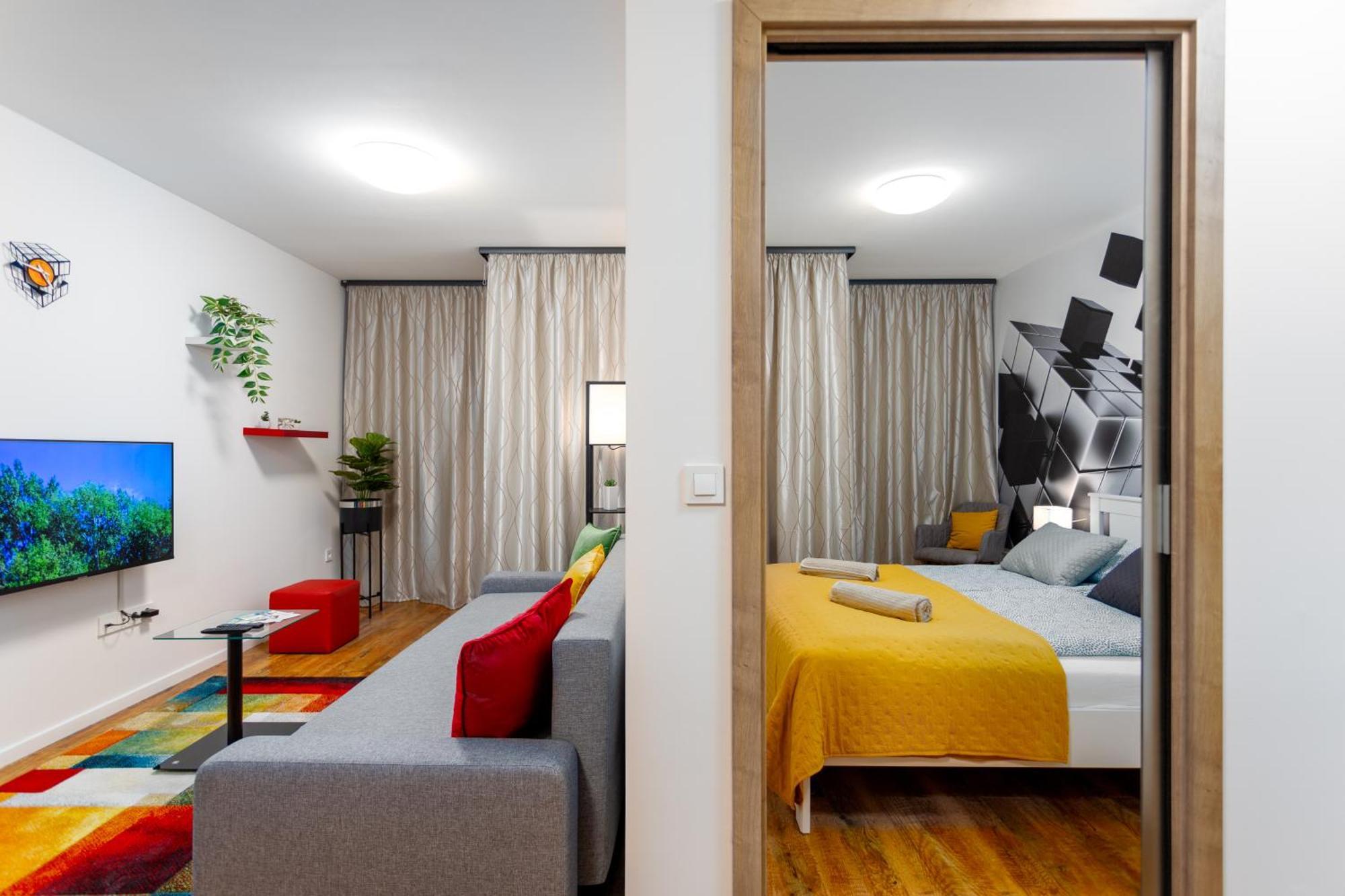 Downtown Cube Apartment Boedapest Buitenkant foto