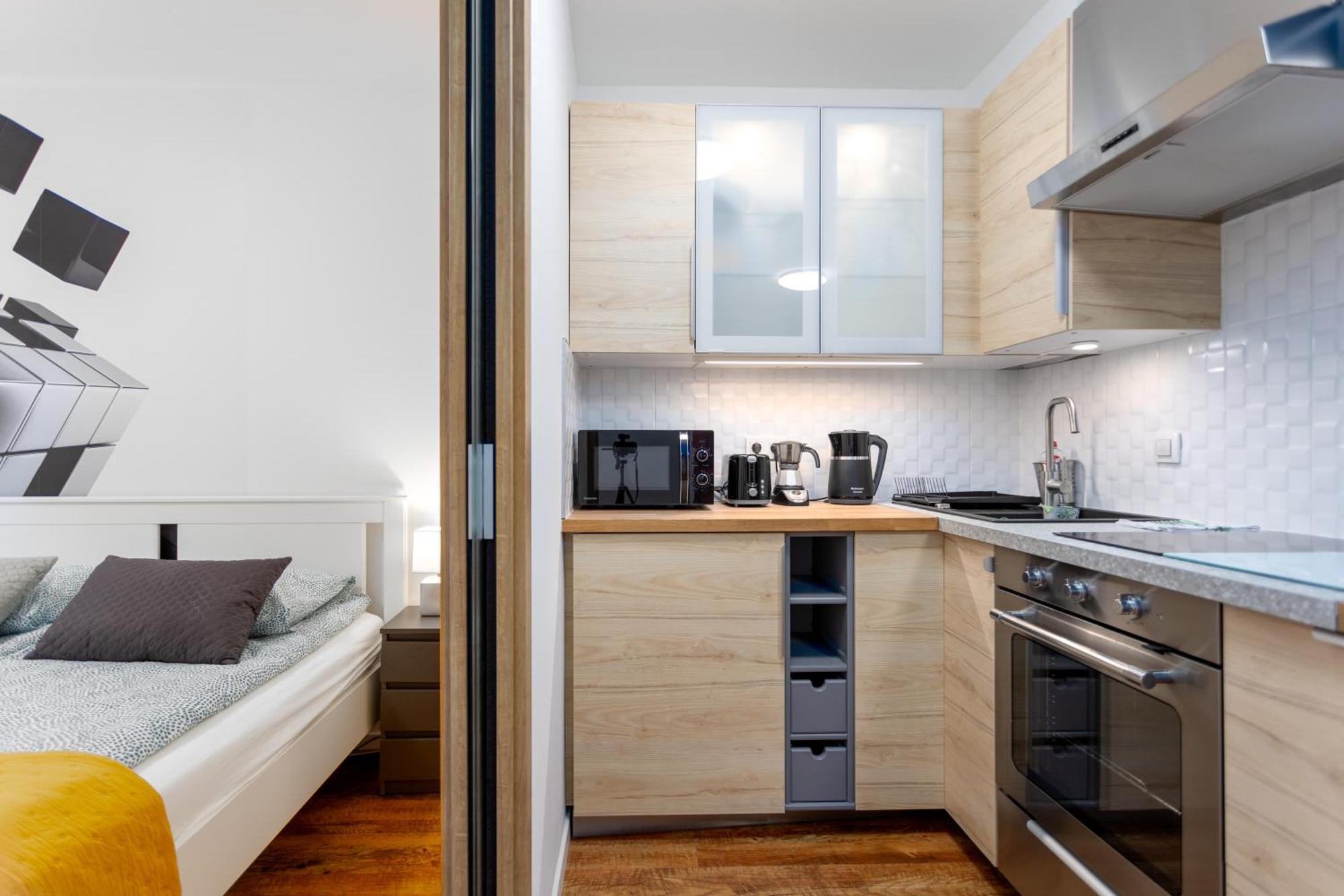 Downtown Cube Apartment Boedapest Buitenkant foto