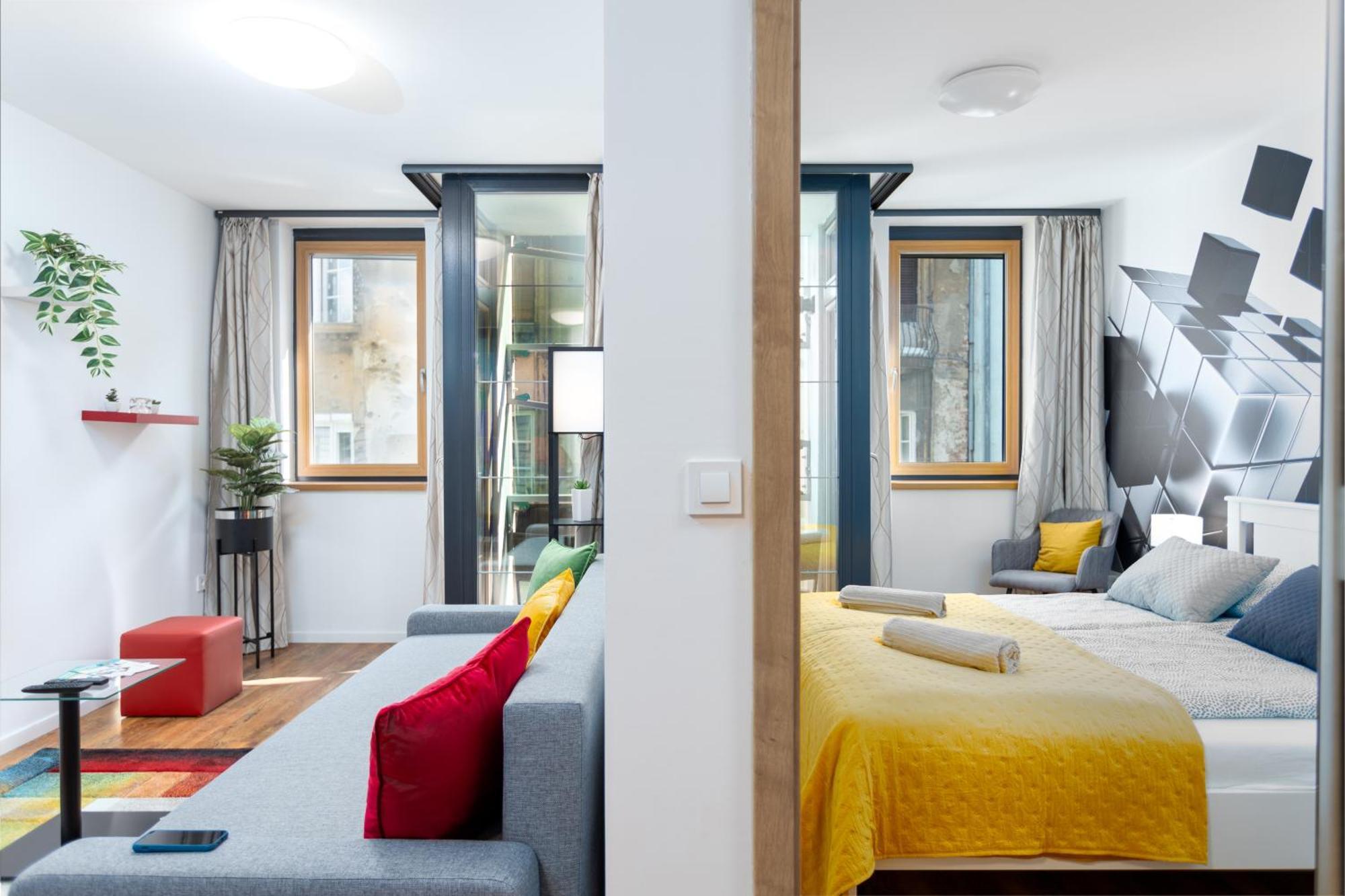 Downtown Cube Apartment Boedapest Buitenkant foto